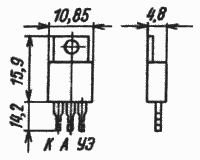 Корпус тиристоров КУ901, КУ901А
