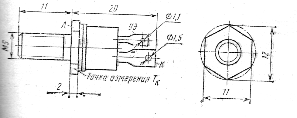 Корпус тиристоров ТС112-10, ТС112-16
